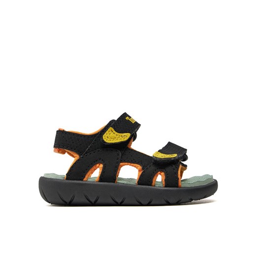 Sandały Timberland Perkins Row 2 Strap Sandal TB0A5M2DEDN1 Czarny ze sklepu eobuwie.pl w kategorii Sandały dziecięce - zdjęcie 182055798