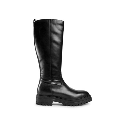 Oficerki Geox D Iridea C D04HRC 05443 C9999 Czarny ze sklepu eobuwie.pl w kategorii Kozaki damskie - zdjęcie 182055956