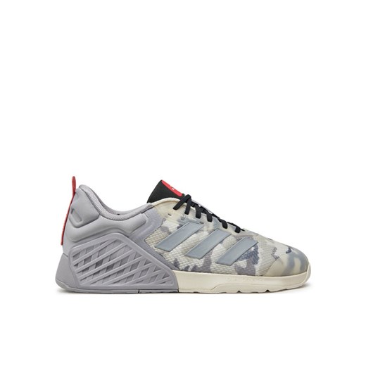Buty na siłownię adidas Dropset 3 GFX ID8659 Szary ze sklepu eobuwie.pl w kategorii Buty sportowe męskie - zdjęcie 182055965