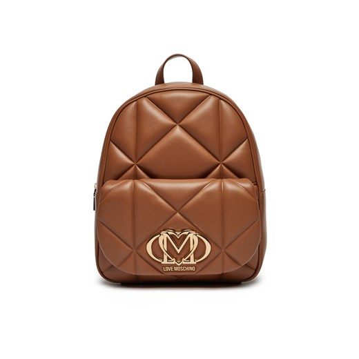 Plecak LOVE MOSCHINO JC4037PP1MLC0201 Brązowy ze sklepu eobuwie.pl w kategorii Plecaki - zdjęcie 182056006
