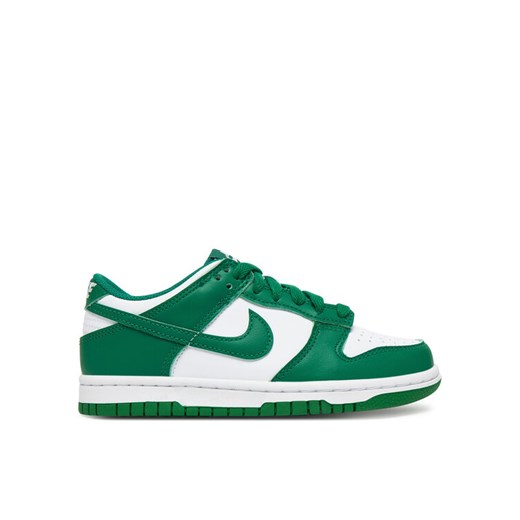 Sneakersy Nike Dunk Low (GS) FB9109 114 Zielony ze sklepu eobuwie.pl w kategorii Buty sportowe damskie - zdjęcie 182056039