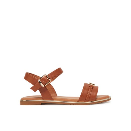 Sandały Tommy Hilfiger T3A2-33778-0326 S Brązowy ze sklepu eobuwie.pl w kategorii Sandały dziecięce - zdjęcie 182056045