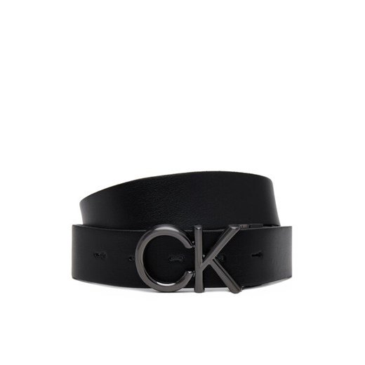 Pasek Męski Calvin Klein Adj/Rev Ck Metal Bombe Mono 35Mm K50K512829 Czarny ze sklepu eobuwie.pl w kategorii Paski męskie - zdjęcie 182056126