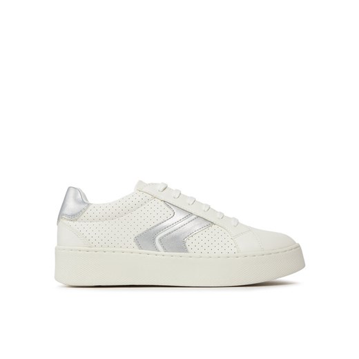 Sneakersy Geox D Skyely D45QXA 054AJ C1151 Srebrny ze sklepu eobuwie.pl w kategorii Buty sportowe damskie - zdjęcie 182056248