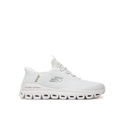 Sneakersy Skechers Glide-Step-Noxus 233010/WHT Biały ze sklepu eobuwie.pl w kategorii Buty sportowe męskie - zdjęcie 182056259
