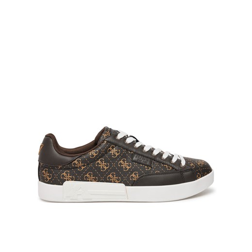 Sneakersy Guess Caserta FMFCAS FAL12 Brązowy ze sklepu eobuwie.pl w kategorii Buty sportowe męskie - zdjęcie 182056275