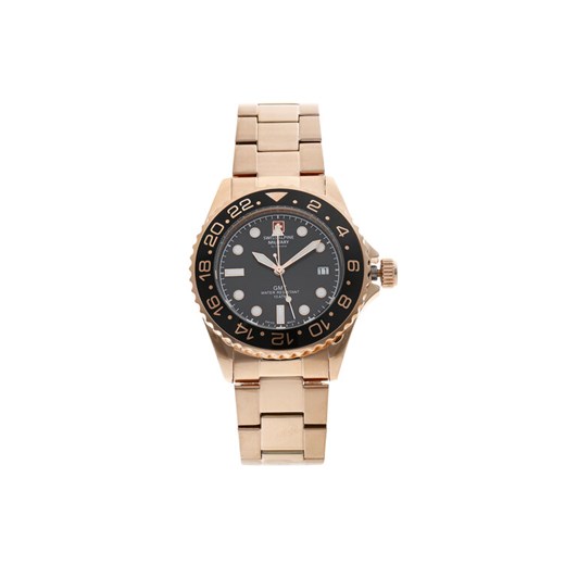 Zegarek Swiss Alpine Military 7052.1167 Złoty ze sklepu eobuwie.pl w kategorii Zegarki - zdjęcie 182056297