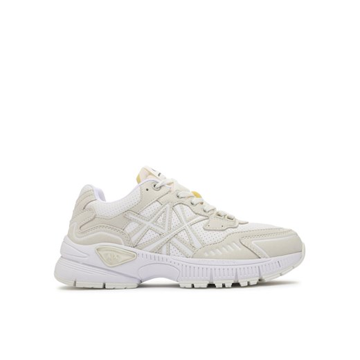 Sneakersy Armani Exchange XUX188 XV775 T063 Écru ze sklepu eobuwie.pl w kategorii Buty sportowe męskie - zdjęcie 182056348
