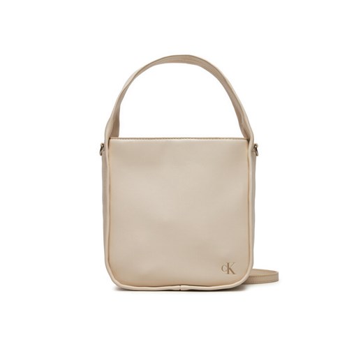Torebka Calvin Klein Jeans K60K612249 Écru 00 eobuwie.pl