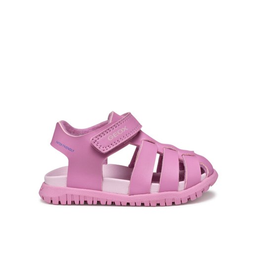 Sandały Geox B Sandal Fusbetto B556BA 000BC C8006 Różowy ze sklepu eobuwie.pl w kategorii Sandały dziecięce - zdjęcie 182056506