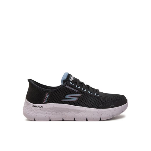 Sneakersy Skechers Clear Creek 124846 Czarny ze sklepu eobuwie.pl w kategorii Buty sportowe damskie - zdjęcie 182056525