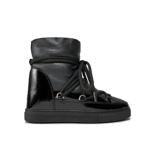 Śniegowce Inuikii Gloss Wedge 75203-007 Czarny ze sklepu eobuwie.pl w kategorii Śniegowce damskie - zdjęcie 182056585