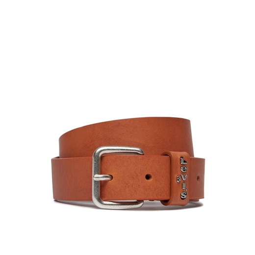 Pasek Damski Levi's® 228954-4 Brązowy ze sklepu eobuwie.pl w kategorii Paski damskie - zdjęcie 182056606