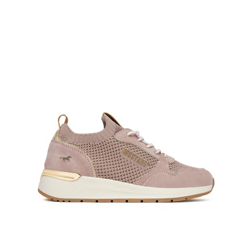 Sneakersy Mustang 1487-301 Różowy ze sklepu eobuwie.pl w kategorii Buty sportowe damskie - zdjęcie 182056619
