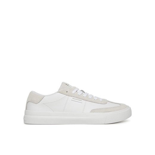 Sneakersy Tommy Hilfiger Th Cupset Summer Lth FM0FM05487 Biały ze sklepu eobuwie.pl w kategorii Buty sportowe męskie - zdjęcie 182056657