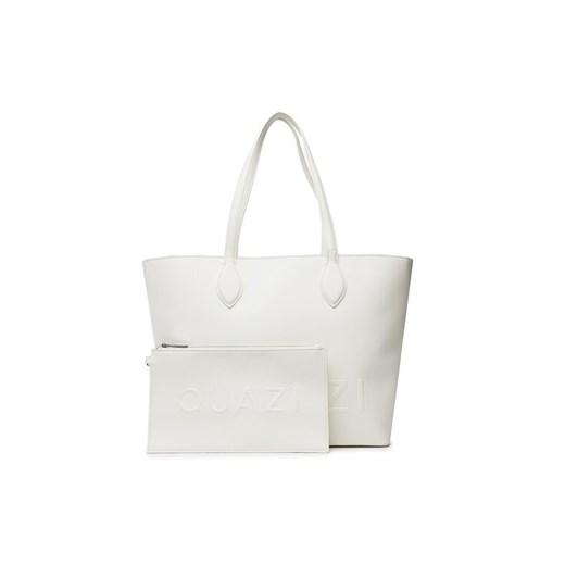 Torebka QUAZI MQS-B-001-03 Biały ze sklepu eobuwie.pl w kategorii Torby Shopper bag - zdjęcie 182056658