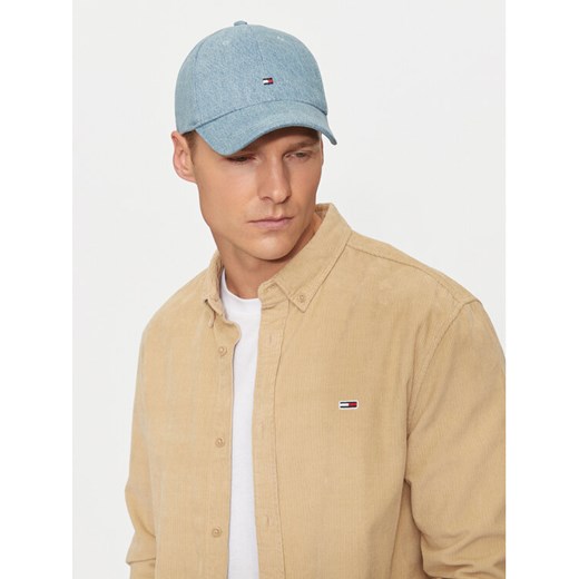 Czapka z daszkiem Tommy Hilfiger AU0AU01964 Niebieski ze sklepu eobuwie.pl w kategorii Czapki z daszkiem męskie - zdjęcie 182056827