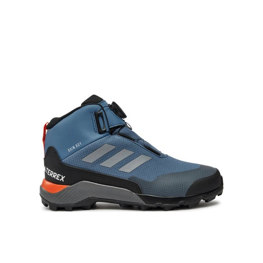 Trekkingi adidas Terrex Winter Mid BOA RAIN.RDY ID0940 Niebieski ze sklepu eobuwie.pl w kategorii Buty trekkingowe dziecięce - zdjęcie 182056847