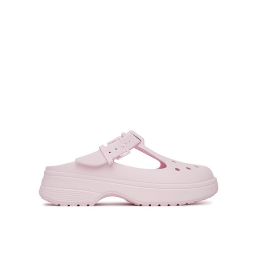 Klapki Crocs Classic Mary Jane Clog 210581 Różowy ze sklepu eobuwie.pl w kategorii Klapki damskie - zdjęcie 182056869