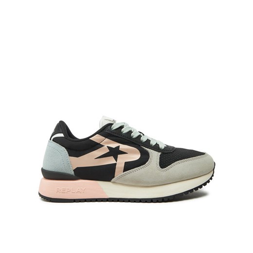 Sneakersy REPLAY GWS9O.000.C0003T Czarny ze sklepu eobuwie.pl w kategorii Buty sportowe damskie - zdjęcie 182056875
