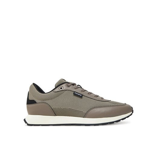 Sneakersy HUGO Icelin 50541682 Brązowy ze sklepu eobuwie.pl w kategorii Buty sportowe męskie - zdjęcie 182056909