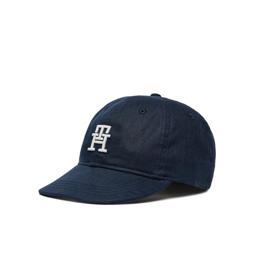 Czapka z daszkiem Tommy Hilfiger Summer Prep AU0AU01954 Granatowy ze sklepu eobuwie.pl w kategorii Czapki dziecięce - zdjęcie 182056919