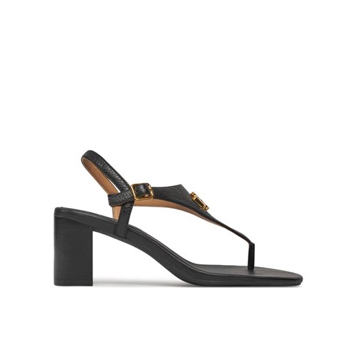 Sandały LAUREN RALPH LAUREN 802940575001 Czarny ze sklepu eobuwie.pl w kategorii Sandały damskie - zdjęcie 182056957