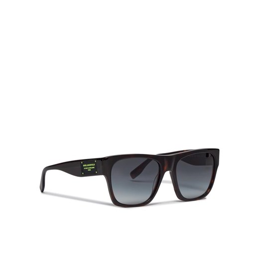 Okulary przeciwsłoneczne KARL LAGERFELD KL6074S 242 Brązowy ze sklepu eobuwie.pl w kategorii Okulary przeciwsłoneczne damskie - zdjęcie 182057017