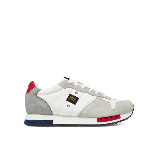 Sneakersy Blauer S5QUEENS01 Biały ze sklepu eobuwie.pl w kategorii Buty sportowe męskie - zdjęcie 182057059