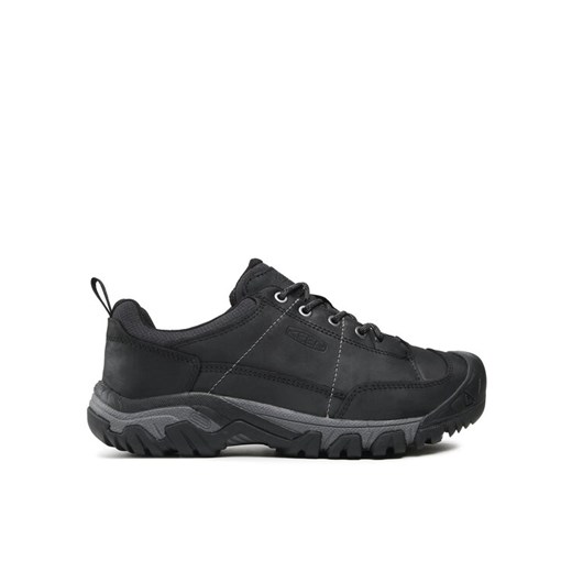 Trekkingi Keen Targhee II Oxford 1022512 Czarny ze sklepu eobuwie.pl w kategorii Buty trekkingowe męskie - zdjęcie 182057087