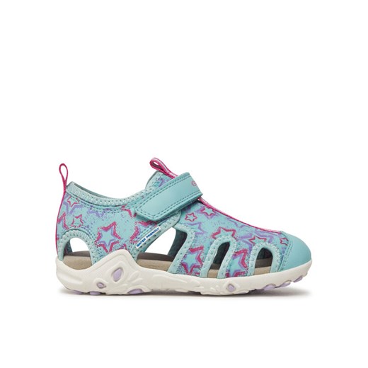 Sandały Geox J Sandal Whinberry G J45GRC 0EE04 C4A8R S Niebieski ze sklepu eobuwie.pl w kategorii Sandały dziecięce - zdjęcie 182057188