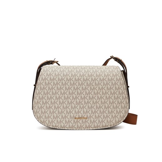 Torebka MICHAEL Michael Kors Lydia 30R5GL0M2B Écru ze sklepu eobuwie.pl w kategorii Listonoszki - zdjęcie 182057215