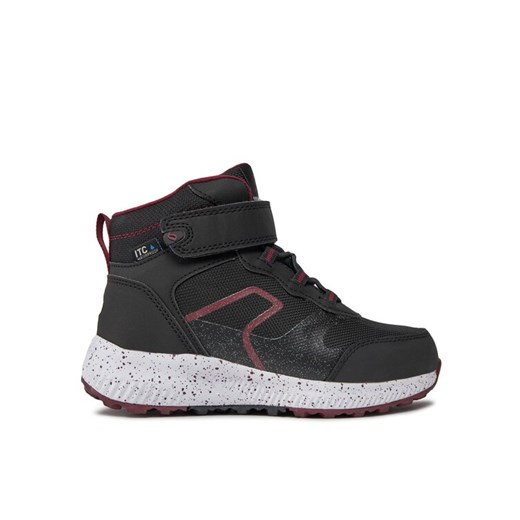 Sneakersy Leaf Lavia LLAVI201K Czarny ze sklepu eobuwie.pl w kategorii Buty zimowe dziecięce - zdjęcie 182057307