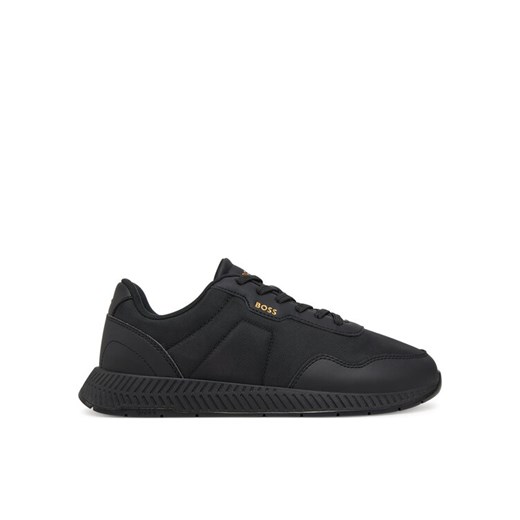 Sneakersy BOSS Titanium Runn 50536481 Czarny ze sklepu eobuwie.pl w kategorii Buty sportowe męskie - zdjęcie 182057358