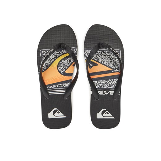 Japonki Quiksilver AQYL101371 Czarny ze sklepu eobuwie.pl w kategorii Klapki męskie - zdjęcie 182057426