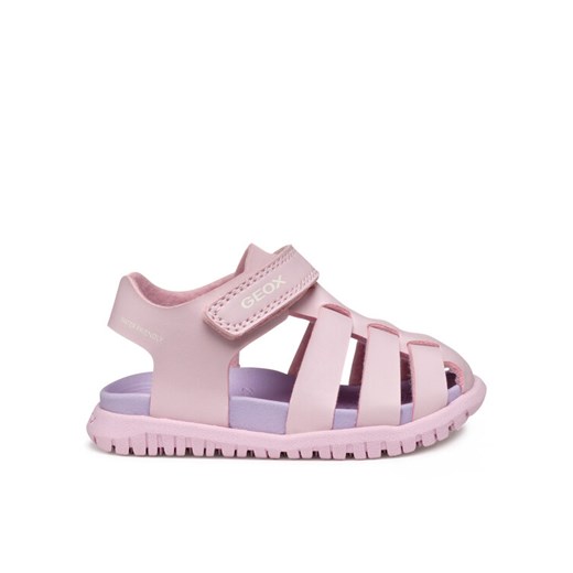 Sandały Geox B Sandal Fusbetto B556BA 000BC C8004 Różowy ze sklepu eobuwie.pl w kategorii Sandały dziecięce - zdjęcie 182057486