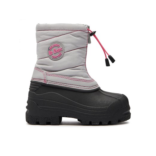 Śniegowce Lee Cooper LCJ-24-44-2840K Szary ze sklepu eobuwie.pl w kategorii Buty zimowe dziecięce - zdjęcie 182057518