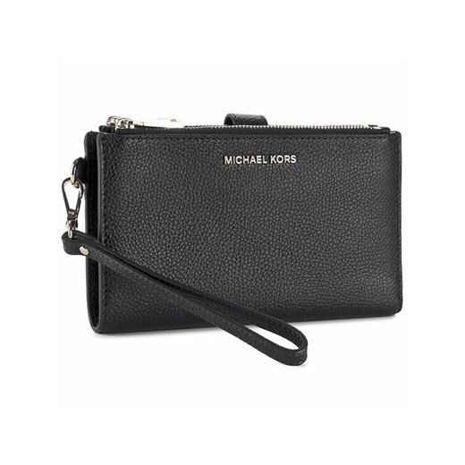 Duży Portfel Damski MICHAEL Michael Kors Wristlets 32T7GAFW4L Czarny ze sklepu eobuwie.pl w kategorii Portfele damskie - zdjęcie 182057577