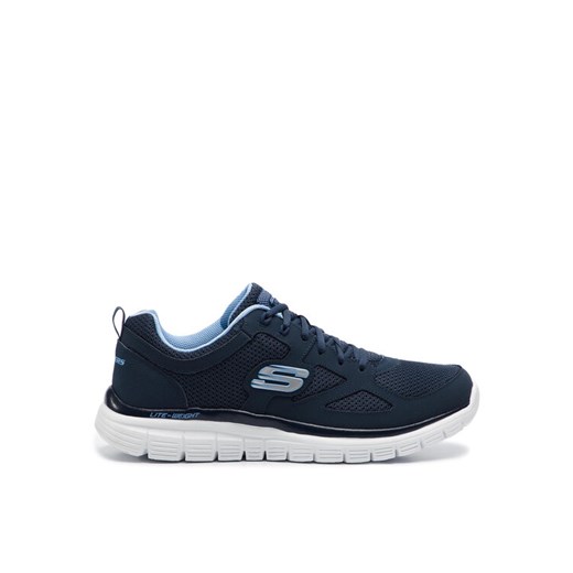 Sneakersy Skechers Agoura 52635/NVY Granatowy ze sklepu eobuwie.pl w kategorii Buty sportowe męskie - zdjęcie 182057637
