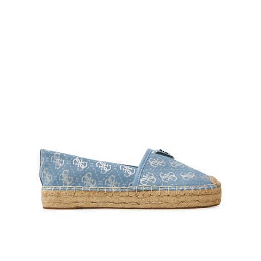 Espadryle Guess Jolande FLGJDE FAL14 Niebieski ze sklepu eobuwie.pl w kategorii Espadryle damskie - zdjęcie 182057656