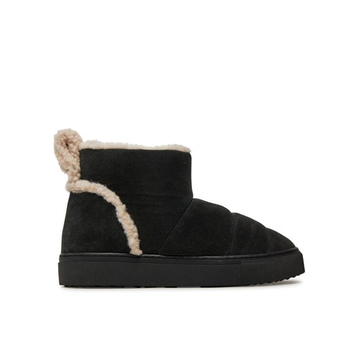 Śniegowce Inuikii Shearling 75202-010 Czarny ze sklepu eobuwie.pl w kategorii Śniegowce damskie - zdjęcie 182057725