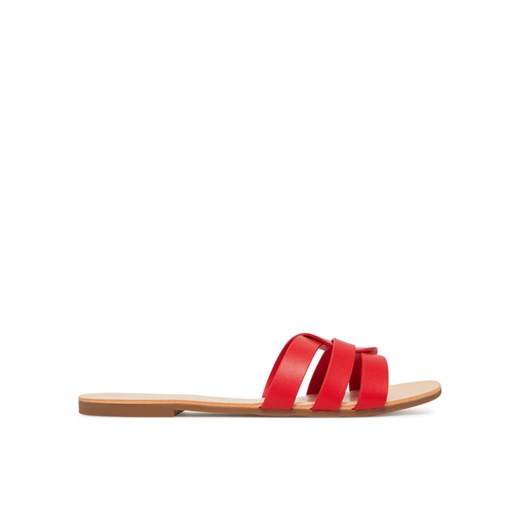 Klapki ONLY Shoes Onlfeli 4 15319426 Czerwony ze sklepu eobuwie.pl w kategorii Klapki damskie - zdjęcie 182057746