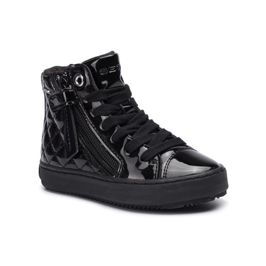 Sneakersy Geox J Kalispera G. D J944GD 000HH C9999 M Czarny ze sklepu eobuwie.pl w kategorii Trampki dziecięce - zdjęcie 182057757