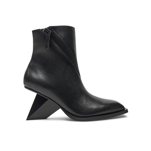 Botki United Nude Rockit Zip Bootie 1086501192 Czarny ze sklepu eobuwie.pl w kategorii Botki - zdjęcie 182057767