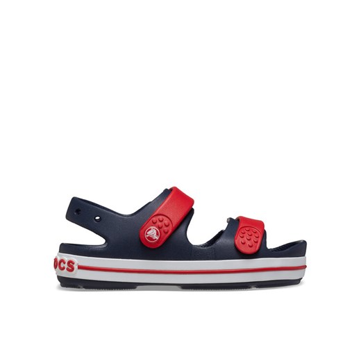 Sandały Crocs Crocband Cruiser Sandal T Kids 209424 Granatowy ze sklepu eobuwie.pl w kategorii Sandały dziecięce - zdjęcie 182057785
