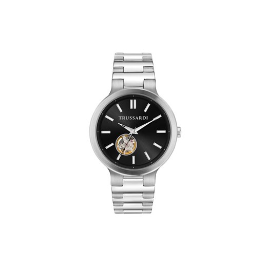 Zegarek Trussardi R2423164001 Czarny ze sklepu eobuwie.pl w kategorii Zegarki - zdjęcie 182057837