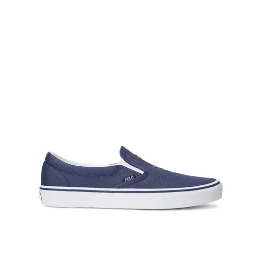 Tenisówki Polo Ralph Lauren 816913484001 Granatowy ze sklepu eobuwie.pl w kategorii Trampki męskie - zdjęcie 182057866