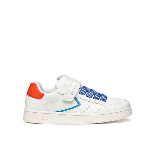 Sneakersy Geox J Eclyper J55LSA 5411 C0422 S Biały ze sklepu eobuwie.pl w kategorii Buty sportowe dziecięce - zdjęcie 182057867
