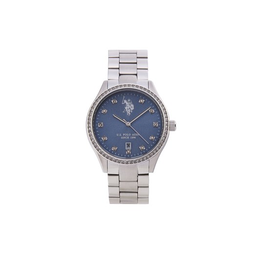 Zegarek U.S. Polo Assn. Colette USP8318LB Srebrny ze sklepu eobuwie.pl w kategorii Zegarki - zdjęcie 182057908