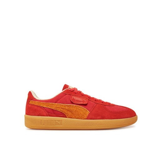 Sneakersy Puma Palermo Weathered 401722 02 Czerwony ze sklepu eobuwie.pl w kategorii Buty sportowe męskie - zdjęcie 182057965